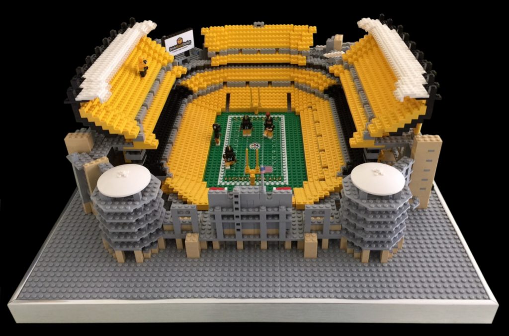 pittsburgh steelers lego stadium