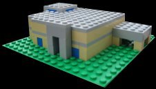 Tradeshows_Amoco_Bank Lego Model