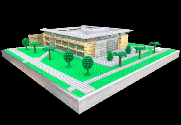 Cuyahoga Community College Lego Model Cuyahoga Community College Lego Model